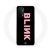 Case for Oppo A54 5G Blink Fandom Blackpink Logo Pink Black Background