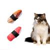 Sushi Shape Catnip Toy Simulation Kitten Interactive Toy Cute Pet Molar Toy  Relieve Boredom