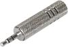 Fuji Parts Переходник Stereo Jack на Stereo Mini Plug Стандартный 6,3 мм (женский) 3,5 мм (мужчина) AC-6MH
