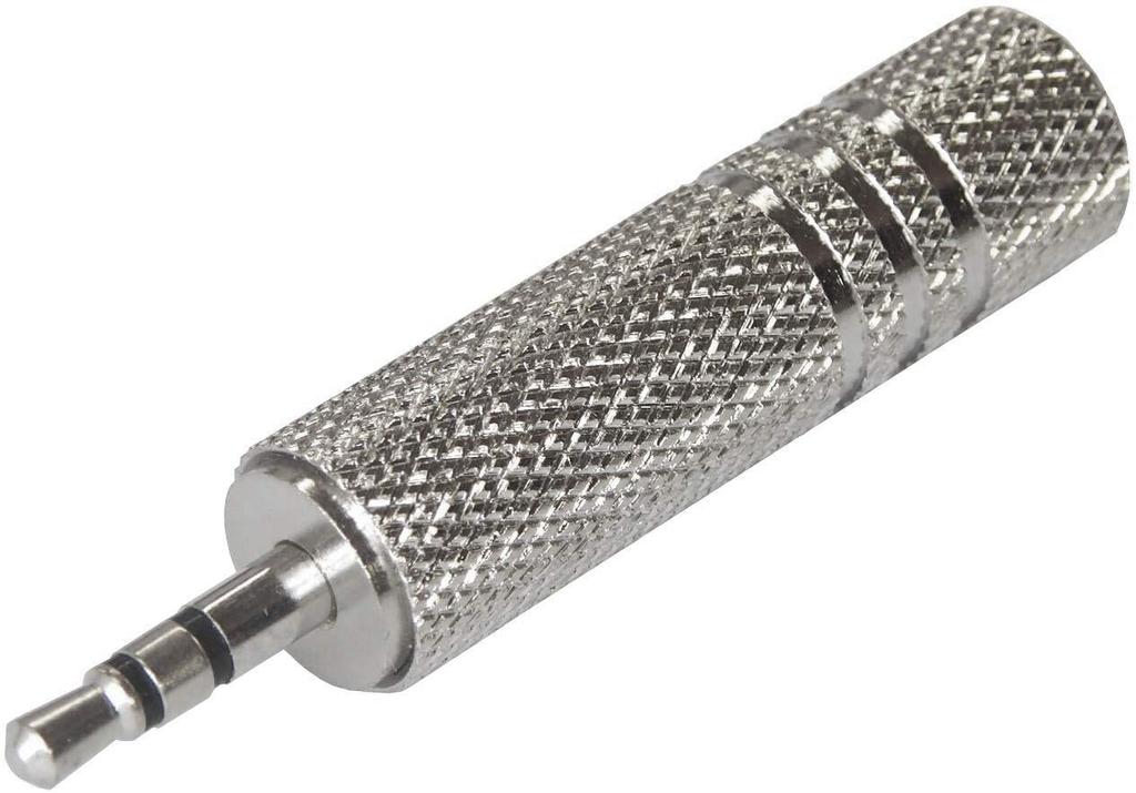 Fuji Parts Переходник Stereo Jack на Stereo Mini Plug Стандартный 6,3 мм (женский) 3,5 мм (мужчина) AC-6MH
