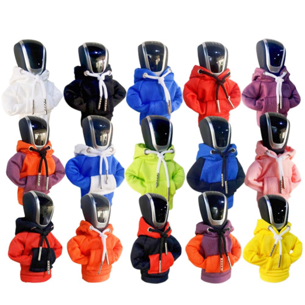 Universal Hoodie Car Gear Car Shift Lever Cover Change Lever Sweatshirt Gearshift Cover Hoodie Gear Knob Sweater Car Decorations