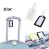 Luggage Boarding Tag Plastic Checked Baggage Tag Tagging Card Set 10PC