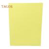 A4 Double File Folder Color-Coded Paperwork Organizer Double Pocket Business Card Slot Visual Appeal File Organizer