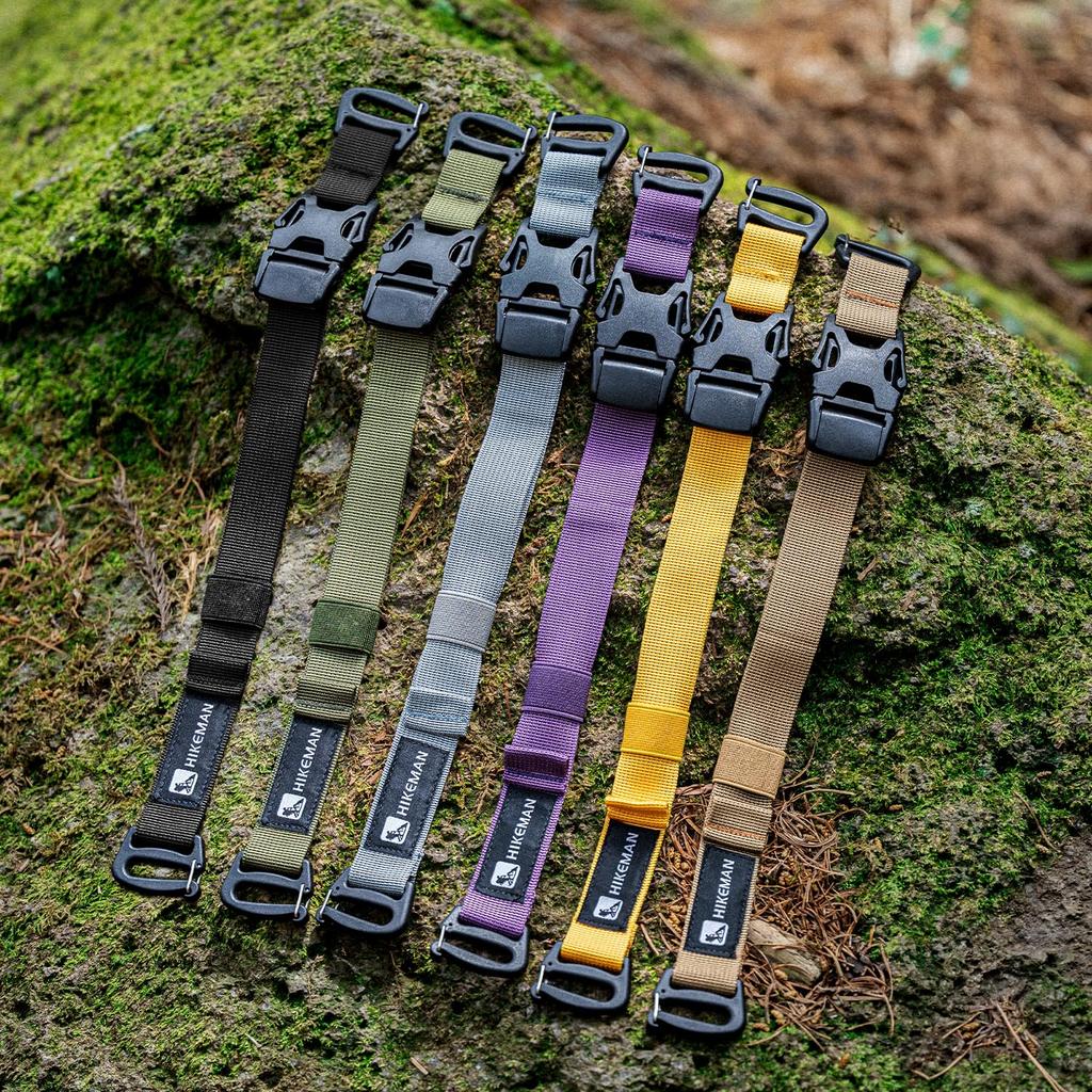 Туристический рюкзак Расширяемое хранилище Внешнее крепление Фиксация багажа Регулируемая грудная лямка Предотвращает сползание рюкзака 2 ремня для путешествий Ремни, ремни, ремни,