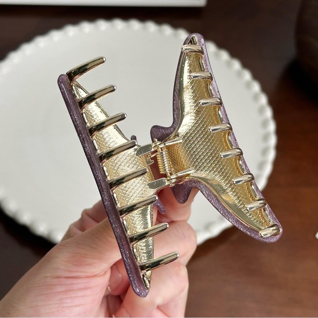 Chic High-end Multicolor Acrylic Hair Claw Clip Stunning Everyday Hair Clip For Women
