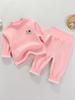 Baby Suit: Warm, Velvet-Enhanced High Waist for Autumn/Winter