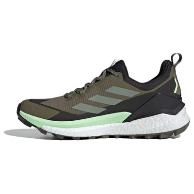 Terrex Free Hiker 2.0 Low GORE-TEX Olive Strata Silver Green Men Sneakers Core-Black IE5104