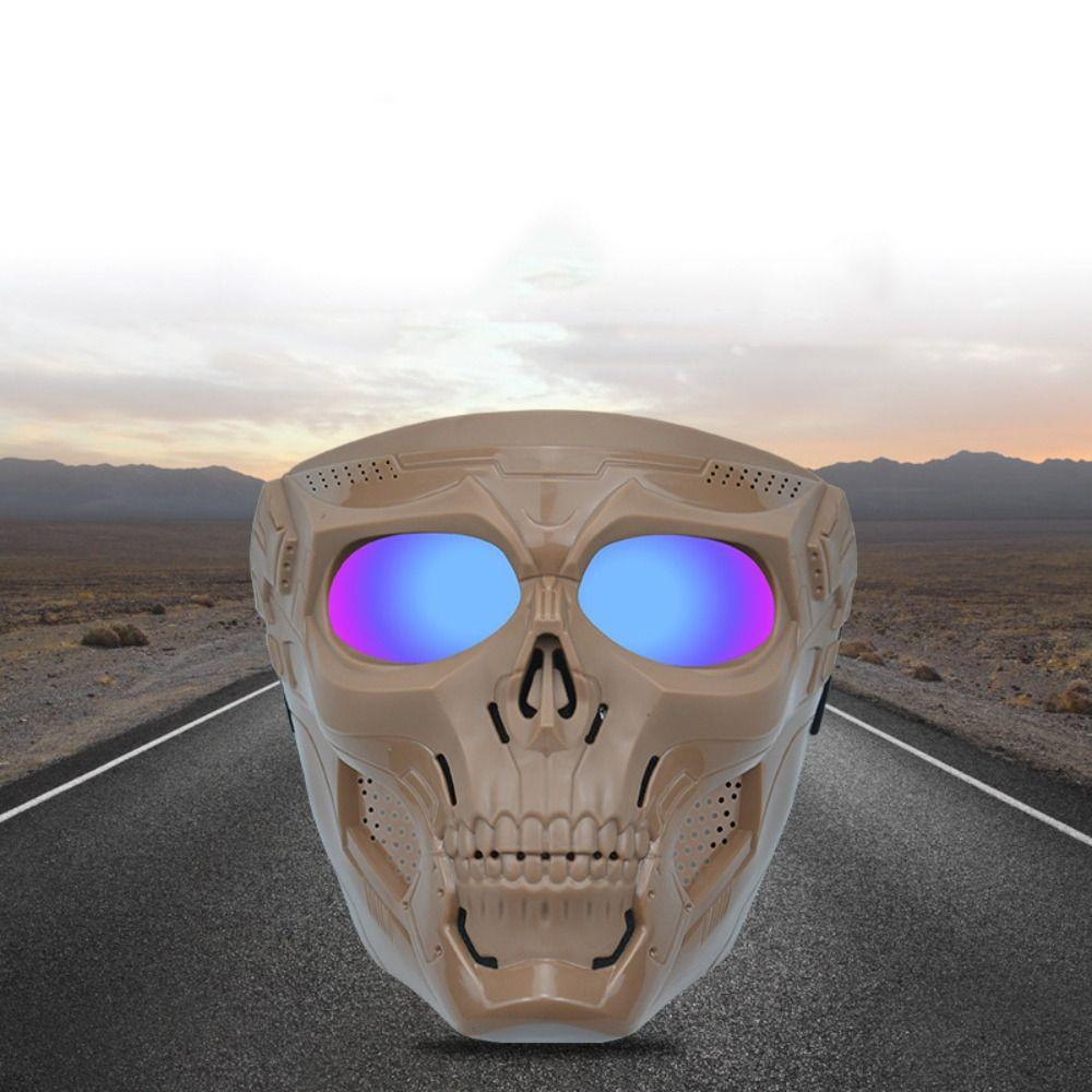 Wind Mirror Motocross Skulls Mask Skull Ghost-shape Glasses Motorcycle Goggles Riding Mask