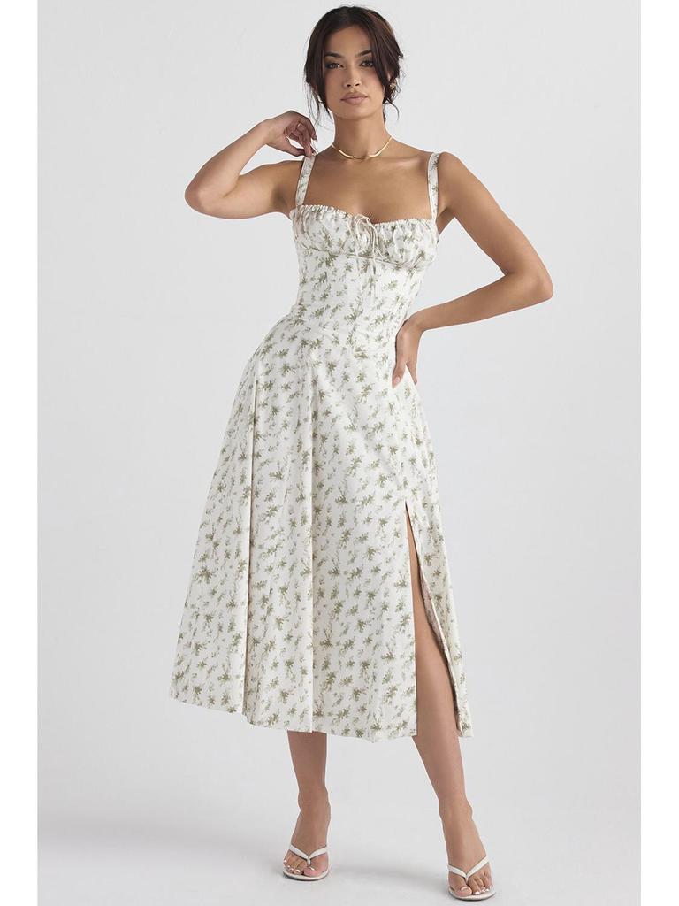 2026 Элегантное французское летнее платье-слинг высокого класса для женщин