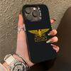 The Roman Empire Emblem SPQR Phone Case For iPhone 16,15,14,13,12,11,Pro,Max,Plus,Mini,XS,SE Anti Fall Black Matte Hard Bumper