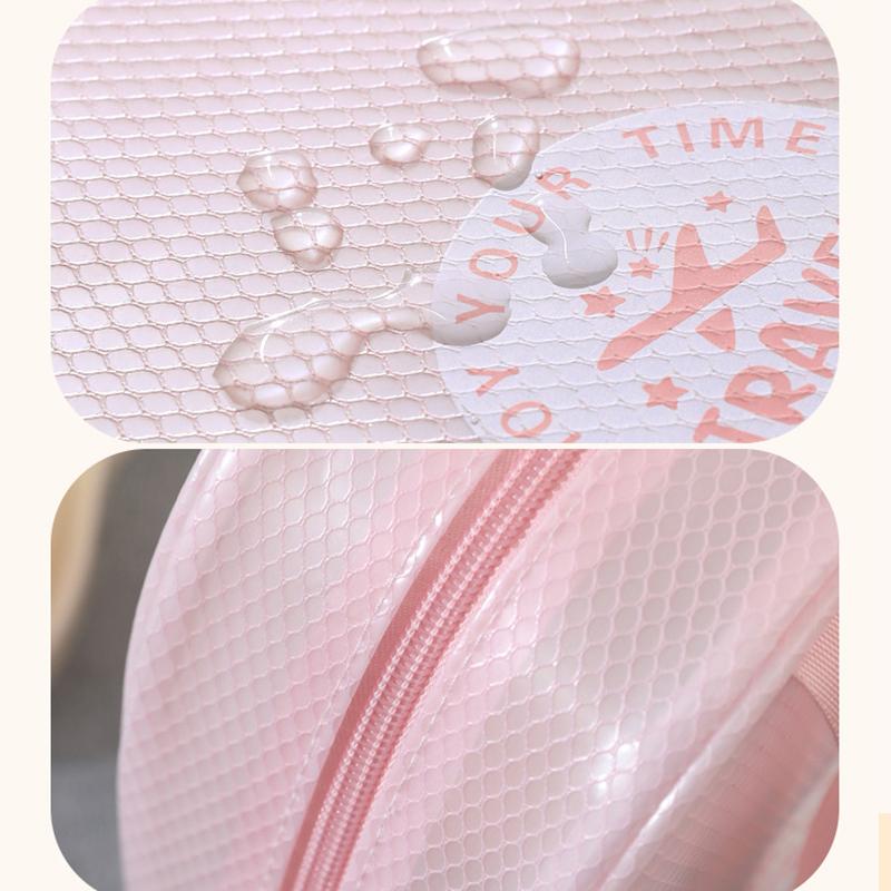 Waterproof Cosmetic Bag Travel Portable Storage Bag Wet and Dry Wash Bag Frosted Model Cosmetic Bag Storage Bag