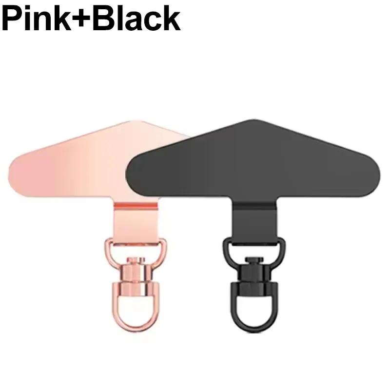 Шнурок для телефона против потери Универсальный сменный соединитель Ремешок Клипса Металлический адаптер для карточки для iPhone Samsung Надежная посадка