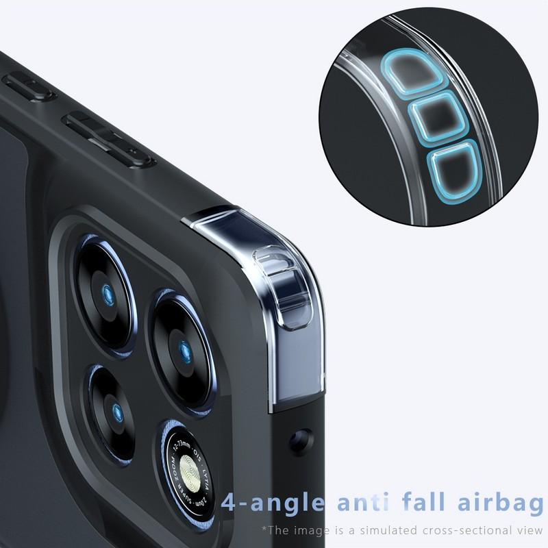Для Magsafe Магнитный Чехол для Телефона Для Motorola Moto G56 G85 G86 Power Ударопрочный Матовый ПК+ТПУ Зарядный Чехол Fundas