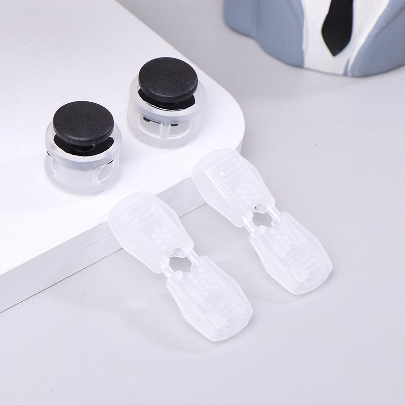 Пружинный замок Регулируемая пряжка Шнурки без завязок Быстрые шнурки для кроссовок Застежки-кнопки Шнурки Пряжка Зажим для шнурка Устройство для фиксации шнурков