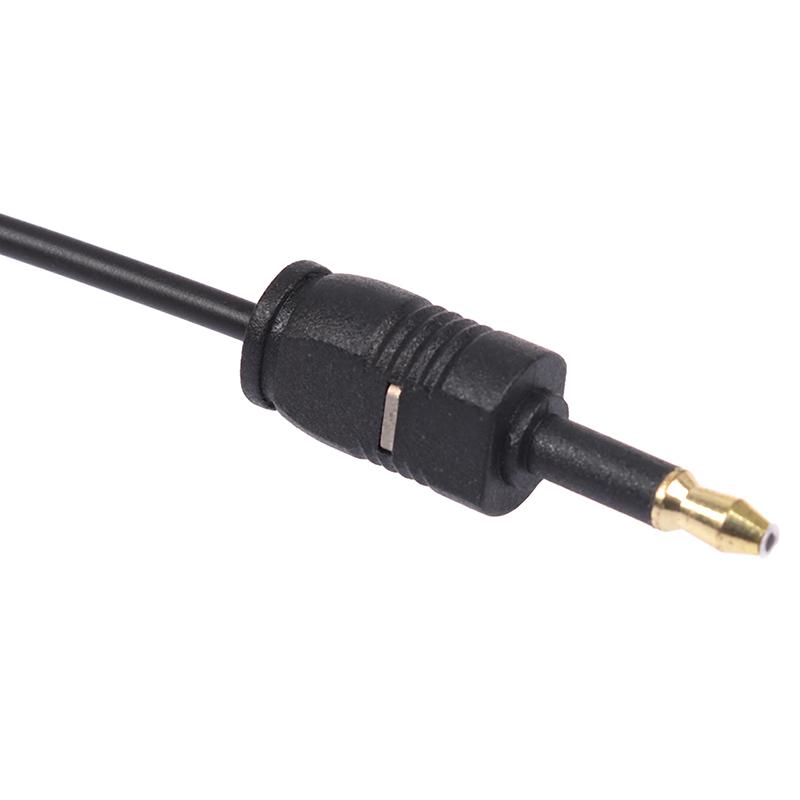 1.96Ft Toslink Male To Mini Plug 3.5Mm Male Цифровой оптический Spdif аудиокабель