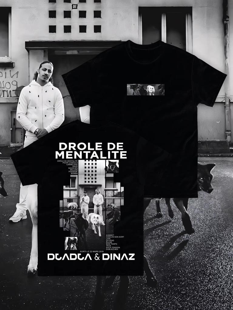 2026 Summer Rap Drole De Unisextalite Album Graphic Tshirt Unisex Unisex Hip Hop Fashion Pop Music Short Sleeve Casual Top