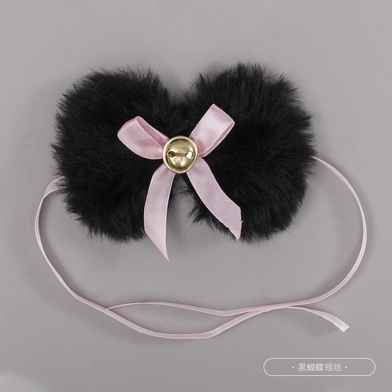 A Handmade Olita Neck Bell Accessory Prop Lace Bow Bell Collar Bow Tie Handmade