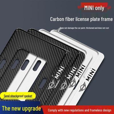 Рамка номерного знака Mini Cooper для новых правил дорожного движения - Подходит для моделей F56 F54