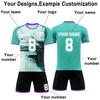 Комплект персонализированных рубашек для мужчин и девочек с именем и номером, футбольные майки на заказ для мальчиков, тренировочный костюм