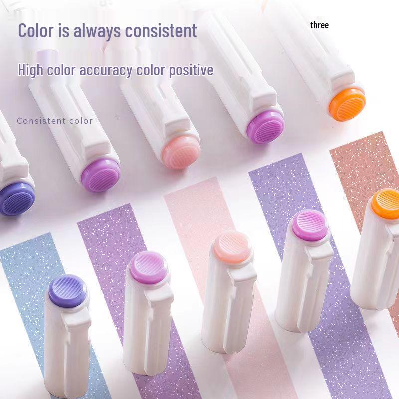 Флуоресцентные маркеры разных цветов: Идеально для выделения студенческих заметок и ключевых моментов.