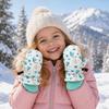 Thickened Children Ski Gloves Waterproof Warm Mittens Stylish Kids Winter Gloves  Snowy Adventures