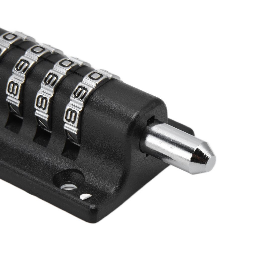 Combination Locking Safe Password Rust Resistant Coating 4 Digit Lock for Pool Gate Fence Farm