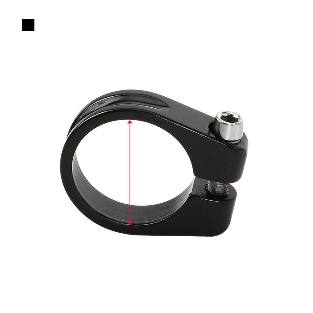 28.6/31.8/34.9mm Bike Seatpost Clamp Aluminum Zinc Zinc Alloy Bicycle Sitting Rod Clamp for Mountain Bike