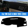 Для Volkswagen VW Golf 4 MK4 1997-2003 2000 2002 1998 1999 2001 Коврик на приборную панель автомобиля Защита от солнца Накладка на приборную панель Аксессуары