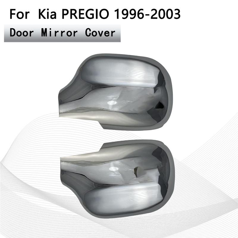 Для Kia Pregio 1996 1997 1998 1999 2000 2001 2002 2003 Накладки на зеркала заднего вида Инструменты Автоаксессуары Серебристые Наклейки на заднее стекло автомобиля