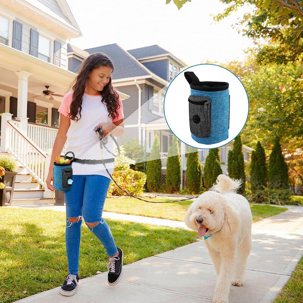 MAILO dog treat pouch blue