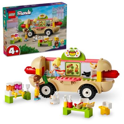 LEGO Друзья Хот-дог Кухня Машина Игрушка Подарок День рождения Блок Образовательный Рождество Мальчики Девочки Дети 4 года 5 лет 6 лет Ролевые игры
