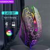 Беспроводная Bluetooth 5.2 Мышь RGB Игровая Мышь Бесшумная Мышь Перезаряжаемая Мышь 800-1200-1600 DPI Мышь Мыши для ПК Ноутбука Macbook