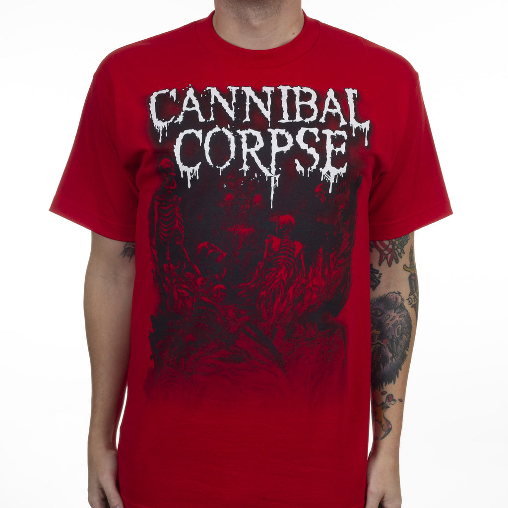 Хлопковая футболка унисекс с графическим принтом Cannibal Corpse, летняя, с коротким рукавом, модный бренд, роскошная, повседневная, винтажная, ретро, топ