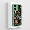 Case For Oppo Reno 13F 4G 5G Luxury Floral Print Soft Liquid Silicone High Quality Phone Shell For Reno13F Full Coverage Bumper
