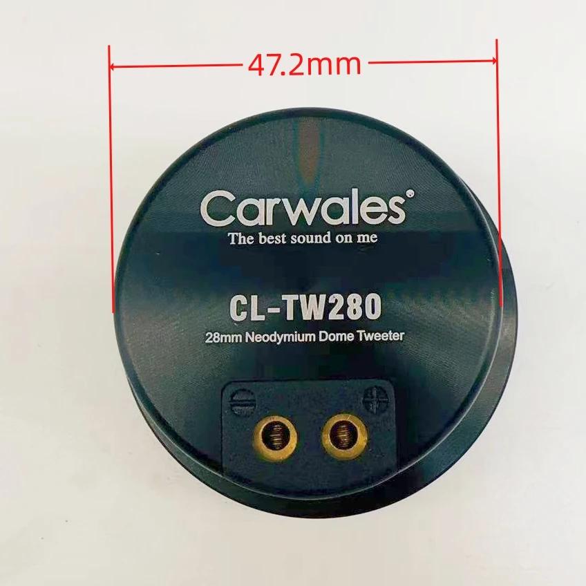 The new Car Speaker Tweeter for Car Sound System neodymiu Dome Super Tweeter 4 Ohm Audio Mini Treble High Fidelity Tweeters Aut