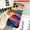 Mountain Sunset Gradient Landscape Phone Case All inclusive film hard phone case, compatible with iPhone 18 Pro Max 17 16 15 14 13 12 11