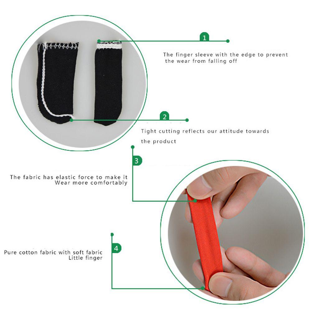 Household Breathable Fingertips Protector Gloves Picking Finger Cover Finger Cots Finger Covers