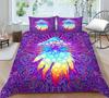 Bohemia Duvet Cover Set Queen Size Постельное белье Домашний Текстиль 3D Печать Модное Одеяло Покрывало Женское Постельное Белье Покрывало