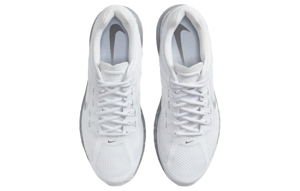 Men's Sneakers Nike Air Max 2013 White Metallic Slver White/Metallic Silver-Black