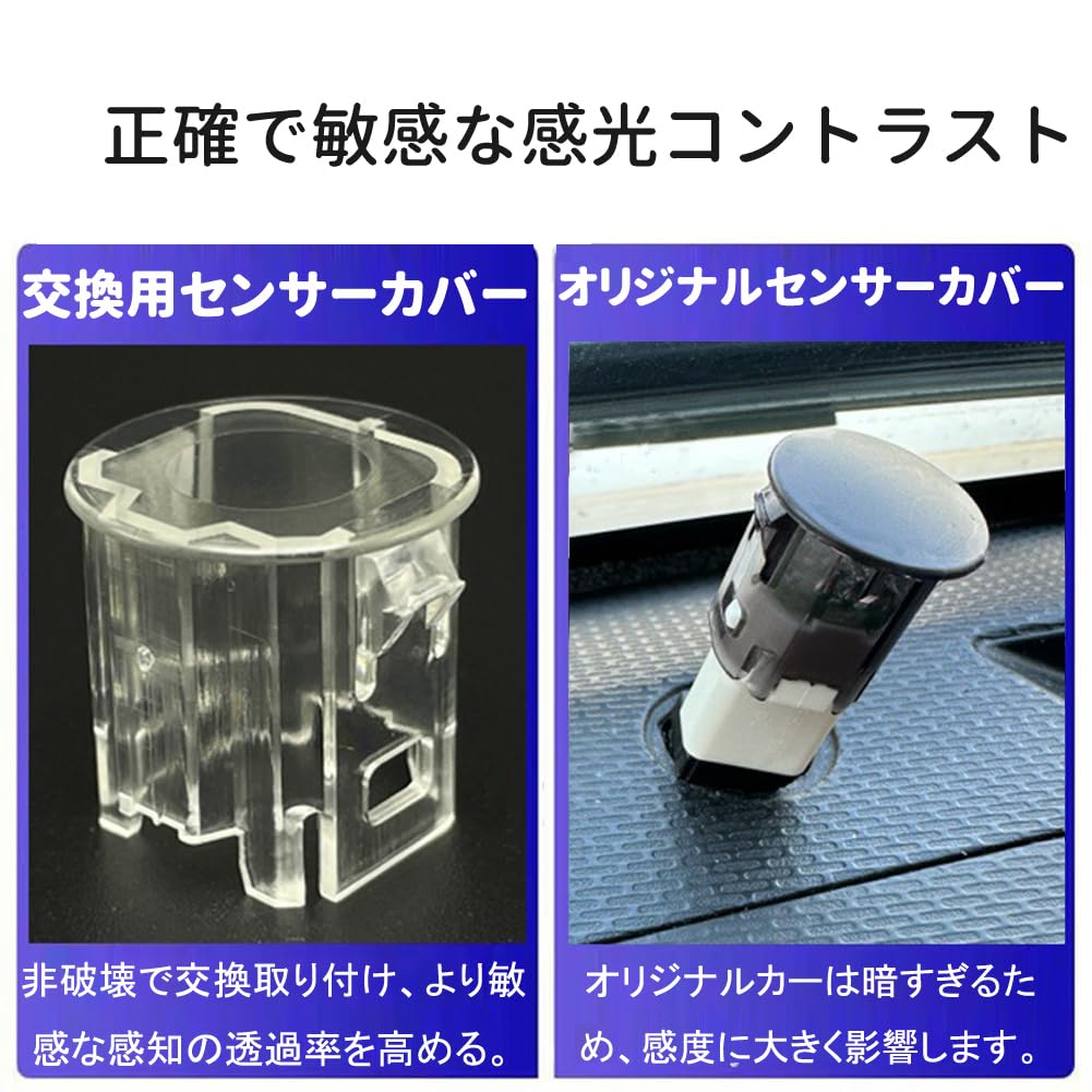 Крышка датчика освещенности Makuki Auto, Совместима с Suzuki, Полупрозрачная, Прозрачная, Датчик освещенности,