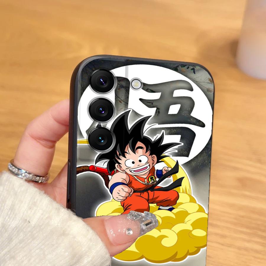 Мультяшный чехол Dragon Ball для Samsung Galaxy S26 S21 FE S23 S25 Ultra S24 Plus S10 S9 S20 Note 20 Ultra 8 9 10 Funda Чехол для телефона