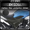 For HONDA CB190TR cb190tr 2025 3D Carbon Fiber Stickers Fuel Tank Stickers Modified Decorative Films Motorcycle Accessories