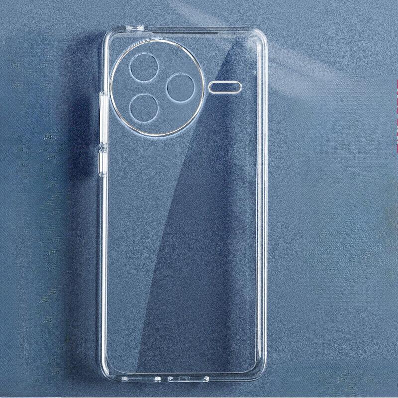 Для POCO F7 Ultra F7Pro тонкий прозрачный силиконовый чехол для телефона Xiaomi POCO F7ultra F7 Pro прозрачный защитный чехол из ТПУ