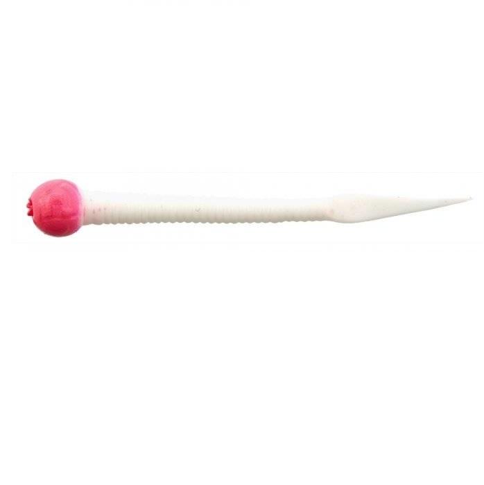 Приманка силикон Lucky John Floating Trout Slug 2.5inch/10pcs в форме червя, плавающая