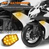 Для мотоциклов Yamaha с большим рабочим объемом, светодиодные указатели поворота с дымчатой линзой