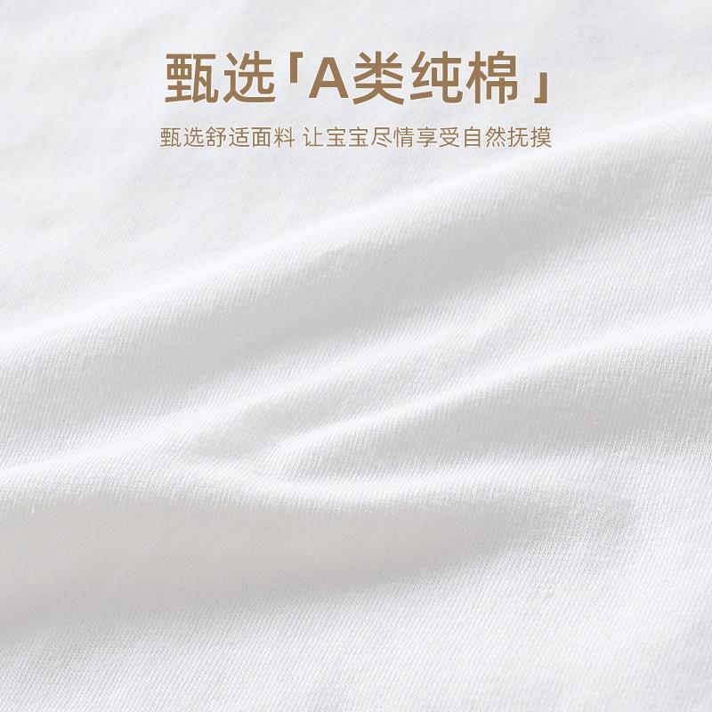 Baby Clothes Summer Baby Short Sleeve Cartoon Thin Cute Jumpsuit Pure Cotton Newborn Summer Clothes Ha Yi Crawler Clothes