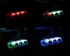 Автомобильное гнездо Procyon 3 USB 12/24V с радужной LED подсветкой DL-33