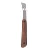 Leather Edge Creaser 304 Stainless Steel Head Wood Handle Creasing Tool for Leather Handicrafts