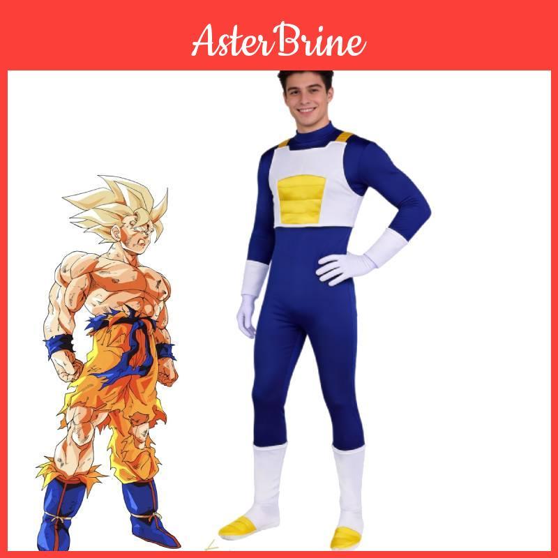 Костюм для косплея Dragon Ball Веджета IV из полиэстера для аниме, игры, ролевых игр