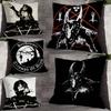 Чехол для декоративной подушки с изображением группы B-BathoryS Quorthon для 45x45см 40x40см 55x55см 50x50см 30x30см Квадратная наволочка для автомобильной подушки